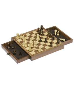 Goki žaidimas - Magnetiniai šachmatai su stalčiais