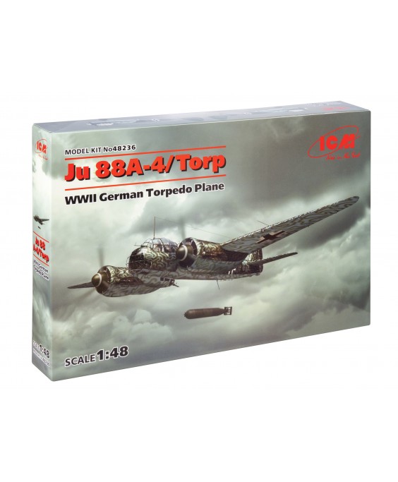 ICM modelis JU 88A – 4 Torp/A - 17 1/48